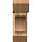 Ekena Millwork Legacy Slat Rough Sawn Bracket w/ Offset Brace, Western Red Cedar, 6"W x 16"D x 16"H BKT0604X16X16LEC06RWR - alternate 2